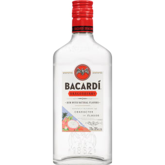 Bacardí Dragonberry Flavored White Rum - 375mL