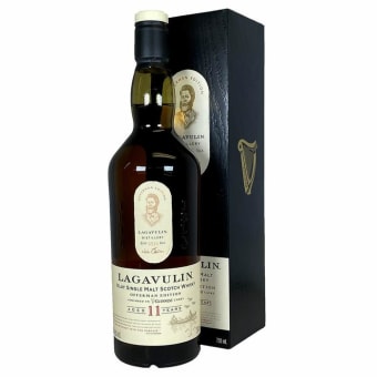 Lagavulin Islay Single Malt Scotch Whisky Offerman Edition Finished in Guinness Casks 11 Year Old - 750mL