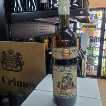 Very old st nick Cask strength rye