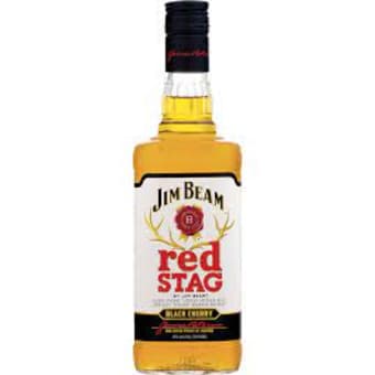 Jim Beam Red Stag Black Cherry Bourbon Whiskey - 750mL