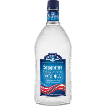 SEAGRAM'S EXTRA SMOOTH VODKA 1.75L