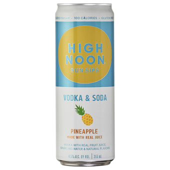 High Noon Black Pineapple - 355mL