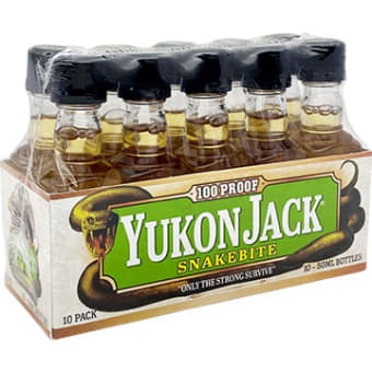 Yukon Jack Original - 10 bottles / 50mL