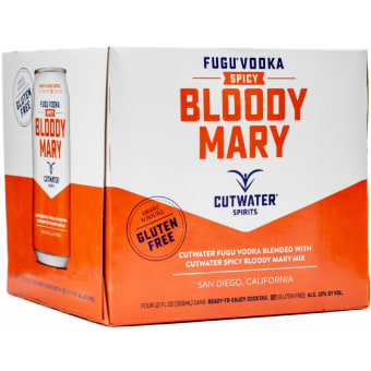 Cutwater Spicy Bloody Mary - 4 cans / 12oz