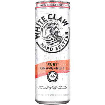 White Claw Grapefruit Hard Seltzer - 1 can / 19.2oz