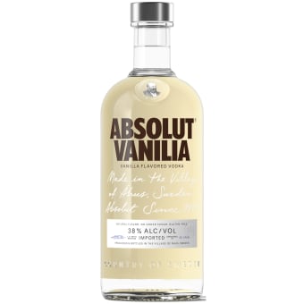 Absolut Vanilia Flavored Vodka - 750mL