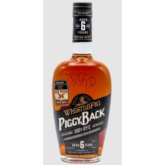 Whistlepig Piggyback Big Papi Single Barrel Rye 6 Years - 750mL