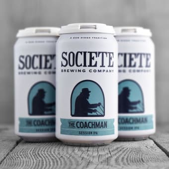 Societe The Coachman Session IPA 6 pack can