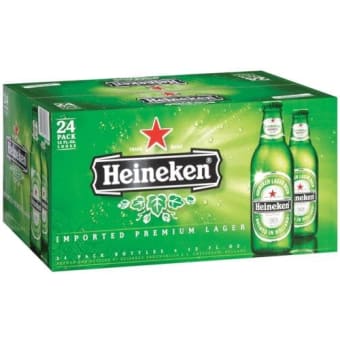 HEINEKEN 12OZ 24 PK BOTTLE