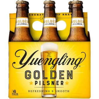 YUENGLING GOLDEN PILSNER 12OZ 6PK BTL