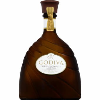 GODIVA WHITE CHOCOLATE 750ML