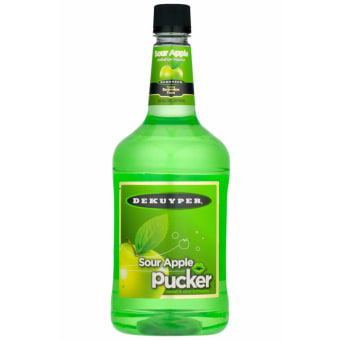 DEKUYPER PUCKER SOUR APPLE 1.75L
