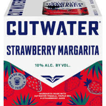 Cutwater Strawberry Margarita 4pack 12oz
