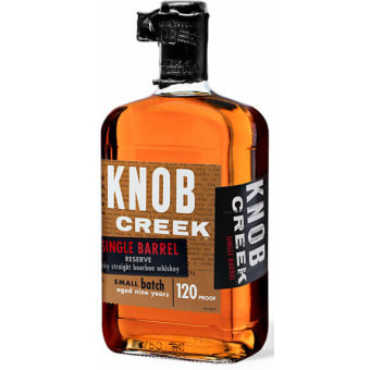 KNOB CREEK SINGLE BARREL RESERVE 120 PROOF 750ML
