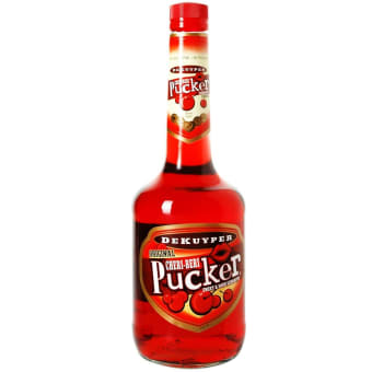 DEKUYPER PUCKER CHERI BERI CHERRY 750ML