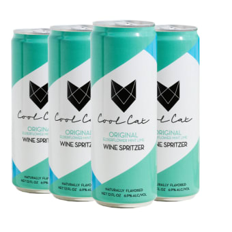 Cool Cat-Spritzer Elderflower Mint Lime - 4 Pack