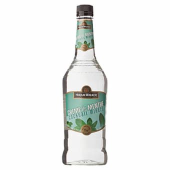 Hiram Walker Creme De Menthe White - 1L
