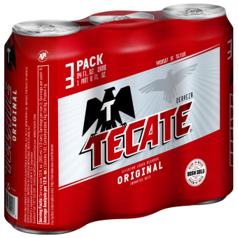 Tecate 3 pack 3 pack cans