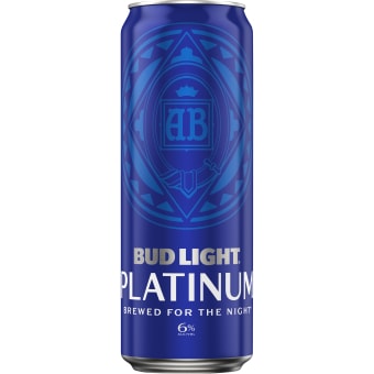Bud Light Platinum 25 oz can
