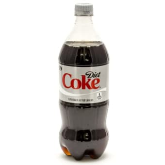 Diet Coca-Cola 1 L bottle