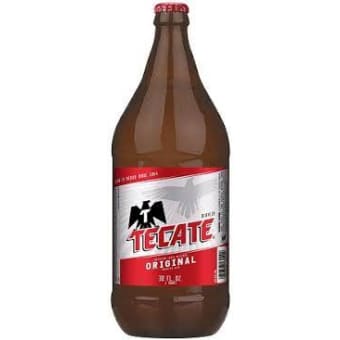 Tecate 40 oz bottle