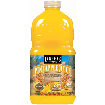 Langers pineapple juice 32 oz