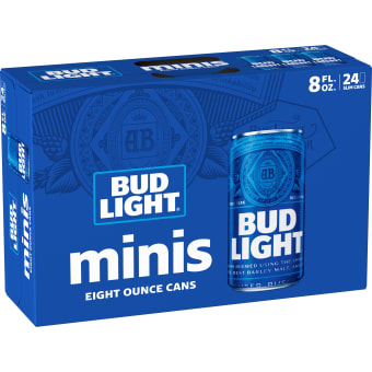 Bud light 24pk 8 oz cans