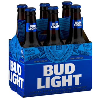 Bud Light - 6 bottles / 7oz