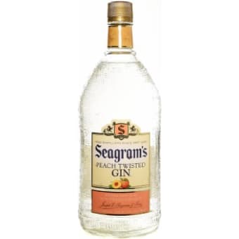 SEAGRAMS GIN PEACH 1.75L