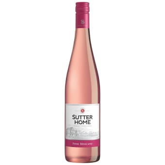 SUTTER HOME MOSCATO PINK 750ML