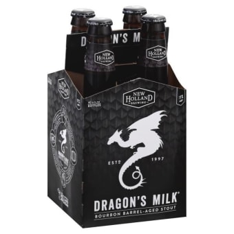 New Holland Dragon's Milk Bourbon Barrel Stout - 4 bottles / 12oz