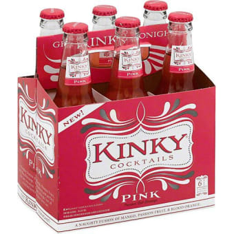 Kinky Pink Cocktails - 6 bottles / 12oz