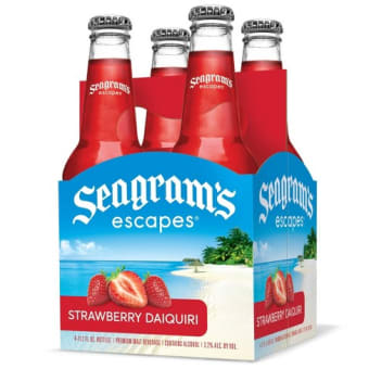 SEAGRAMS ESCAPES STRAWBERRY DAIQUIRI 4PK 12 oz