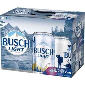 BUSCH LIGHT 12OZ 12PK CAN