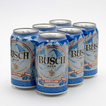 BUSCH CAN 6PK 12oz
