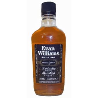 EVAN WILLIAMS BOURBON BLACK LABEL PET 750ml
