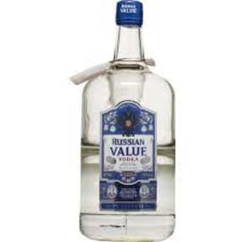 RUSSIAN VALUE VODKA 1.75L