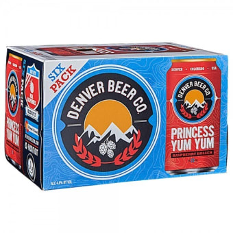 Denver Beer Co. Princess Yum Yum Raspberry Kolsch - 6 cans / 12oz
