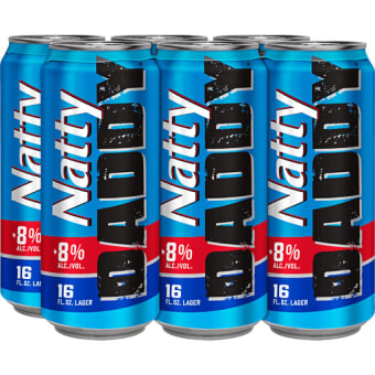 NATTY DADDY CAN 16OZ 6PK