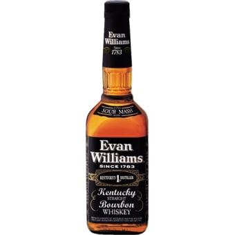 EVAN WILLIAMS BOURBON BLACK LABEL 1L