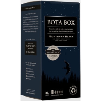BOTA BOX NIGHTHAWK BLACK 3 L