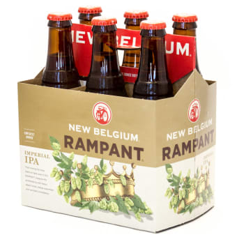 NEW BELGIUM RAMPANT IMPERIAL IPA 6PK 12 oz