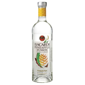 BACARDI PINEAPPLE FUSION RUM 750ML