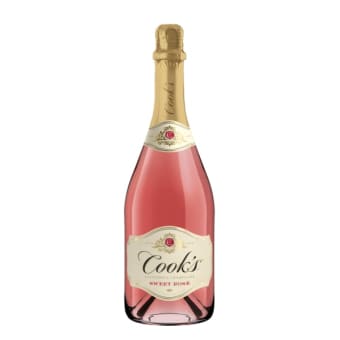 COOKS SWEET ROSE CHAMPAGNE 750ML
