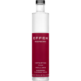 EFFEN VODKA RASPBERRY 375ML