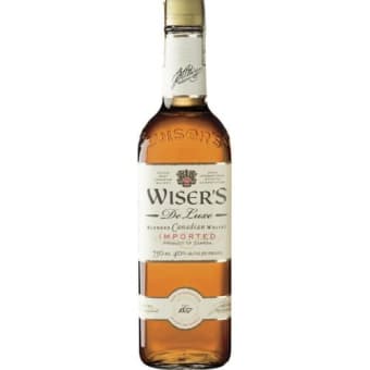 WISER'S DELUXE 10 YEAR 750ML
