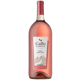 GALLO FAMILY VINEYARDS PINK MOSCATO 1.5 L