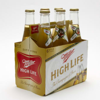 MILLER HIGH LIFE 6PK 12 oz