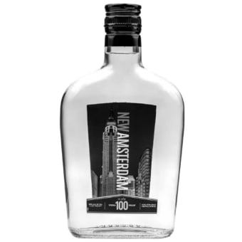 NEW AMSTERDAM VODKA 100 PROOF 375ML