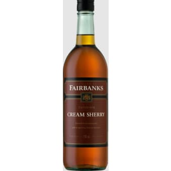 FAIRBANKS CREAM SHERRY 750ML